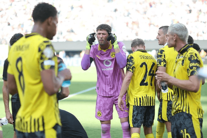 重于防守, 多特补时丢, 后场发起进